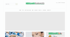 Desktop Screenshot of neergaardpharmacies.com